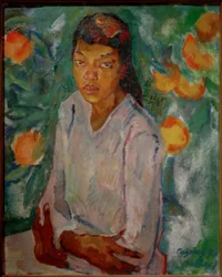 Julia by the Orange Bush