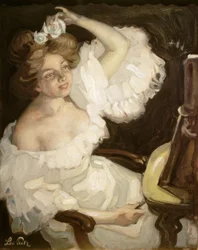 In Front of the Mirror