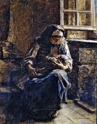 Mother Nursing Her Child