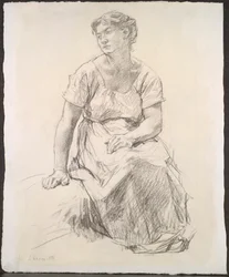 Seated Peasant Woman