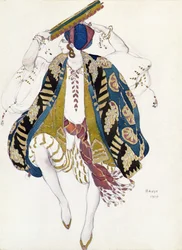 Costume design for Jewish Dancer, from Cleopatra