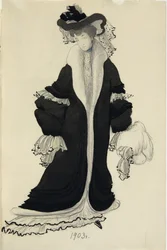 Costume Design for Mrs. L. Bakst
