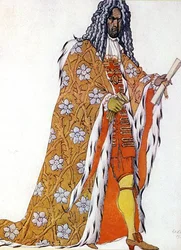 Costume design for The Master of Ceremonies, from Sleeping Beauty