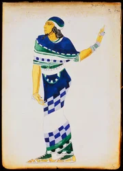 Costume design for a musician