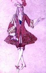 Costume design for the Princess