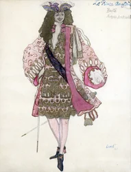 Costume design for the ballet Sleeping Beauty