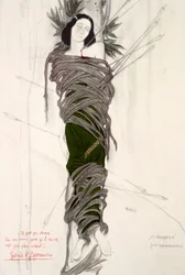 Costume Design for the Ballet Dancer Ida Rubinstein
