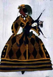 Costume for the Englishwoman, from La Boutique Fantastique