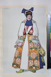 Costume for the opera Sadko directed by Nicolas Rimski-Korsakov