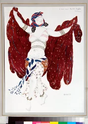 Dancer Costume designed by Leon Bakst for the ballet Cleopatra