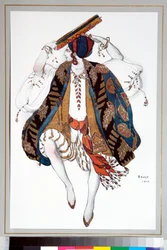 Ballets Russes: Jewish Dancer Costume for the Ballet 