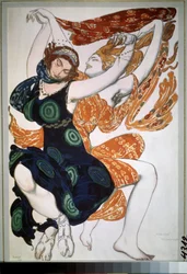Two Beotiennes, Costume for the Ballet 