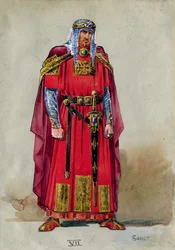 Medieval Prince. Costume Design
