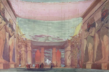 Stage Design for the Ballet Cléopatre