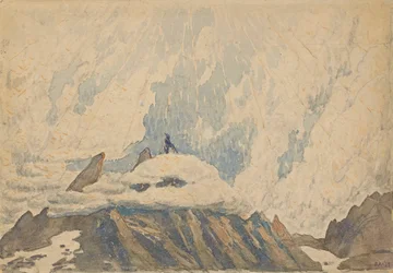 Stage design for the ballet La damnation de Faust by Hector Berlioz