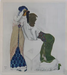Woman in Oriental Dress