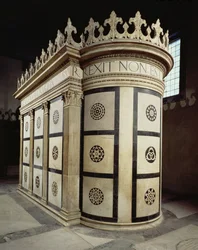 The Little Temple of the Holy Sepulcre in the Capella Rucellai, 1467