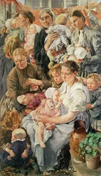The Women, Right Panel from The Ages of the Worker, 1895