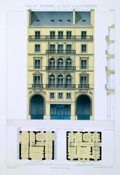 Town House of Italians in Paris, from 