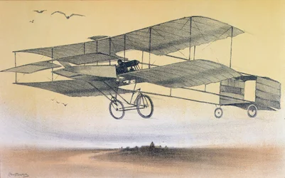 A Flight by the Farman Brothers