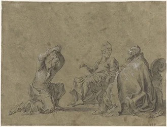 Judas Returns the Silver Coins