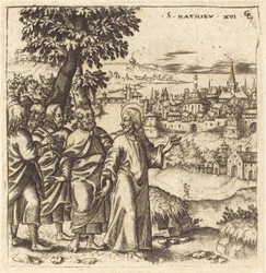 Christ Admonishes His Disciples