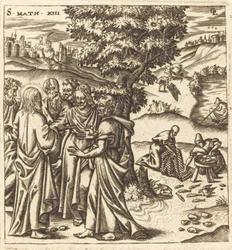 Christ Telling His Disciples of the Parable of the Dragnet