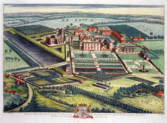 Staunton Harold in the county of Leicester engraved by Johannes Kip