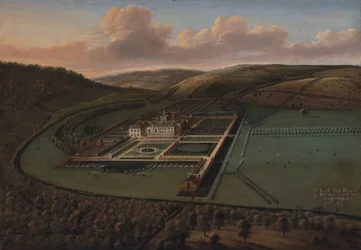The Southeast Prospect of Hampton Court, Herefordshire