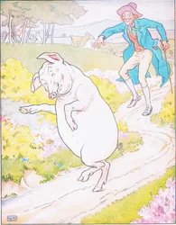 To market, to market, to buy a fat pig