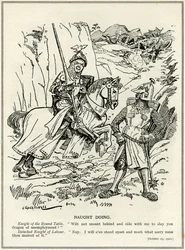 The Labour Party refuses to join Lloyd George in slaying the dragon of unemployment, 1921