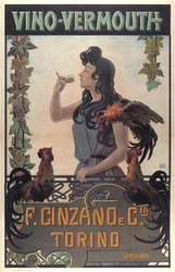 Vino-Vermouth advertising, c.1900