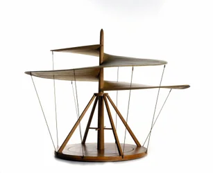 Model of the Air Screw (from the Drawing of Leonardo da Vinci)