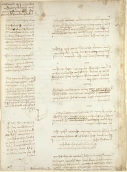 Notes and rough diagrams from 