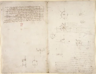 Drawings on the mechanical powers and forces, percussion, gravity, motion, optics and astronomy, with various arithmetical and geometrical propositions