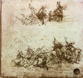 Battle of Horsemen, Study for the Battle of Anghiari
