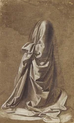 Drapery Study for a Kneeling Figure
