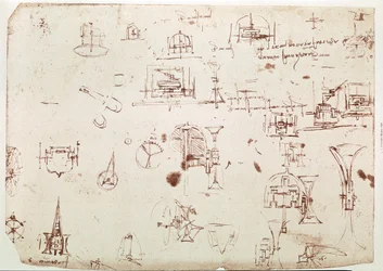 Extract from a Da Vinci Manuscript: Boat with Propulsion by Means of Wheels