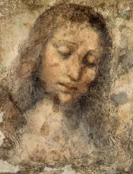 Face of Jesus Christ, Copy from the Last Supper by Leonardo da Vinci