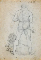 Hercules and the Nemean lion, c. 1506-08