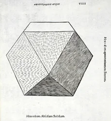 Hexaedron abscisum solidum, illustration from 
