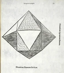 Hexaedron elevatum solidum, illustration from 