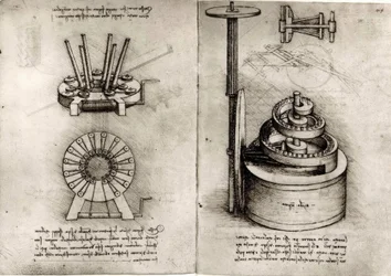 Studies on Mechanics; Right Clock Spring