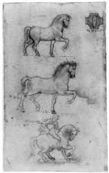 Studies for the Trivulzio Monument
