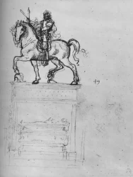Study for an Equestrian Monument