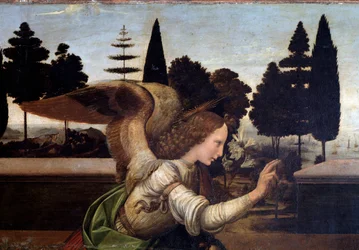The Annunciation (detail of the Angel)