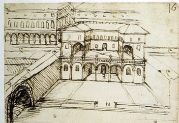 Urban Planning: Architectural Plan by Leonardo da Vinci