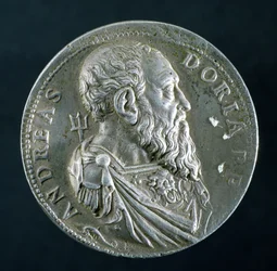 Portrait medallion of Andrea Doria (obverse)