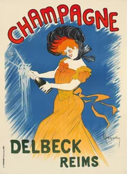 Champagne Delbeck, c. 1902