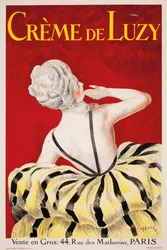Creme de Luzy, an advertising poster for the Parisian cosmetics firm Luzy (1919)